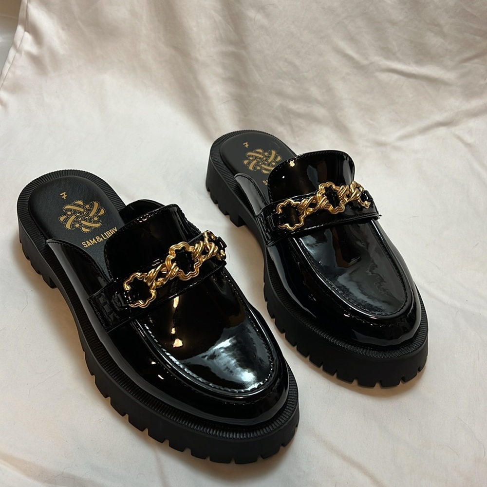 Sam & Libby Lug Sole Slip on Mule - Picture 2 of 6